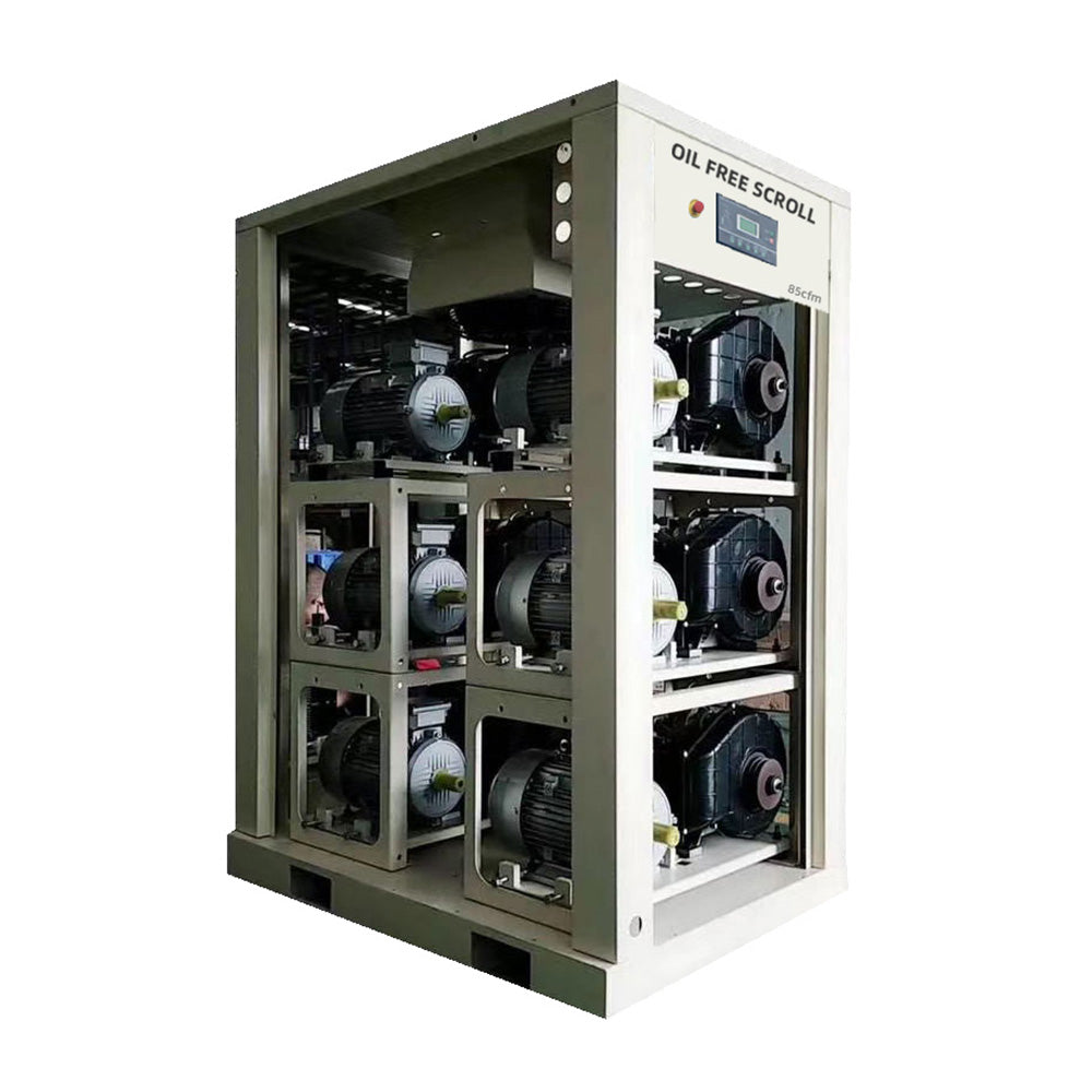 85CFM 150PSI OIL FREE SCROLL MEDICAL COMPRESSOR 30HP