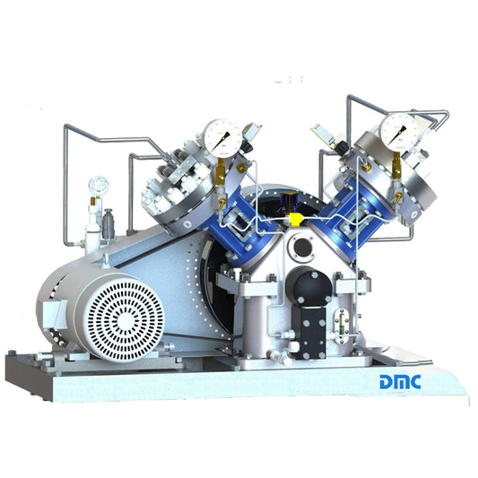 GV diaphragm type compressor for oxygen, hydrogen and nitrogen standard gas